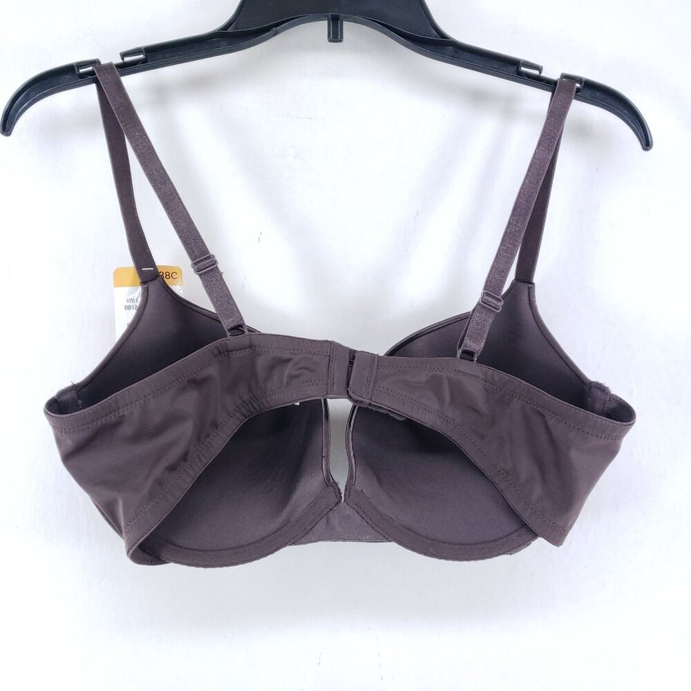 Sweet Nothings By Maidenform The Perfect Push-Up Bra 38C Coffee Brown Everyday - Picture 2 of 6